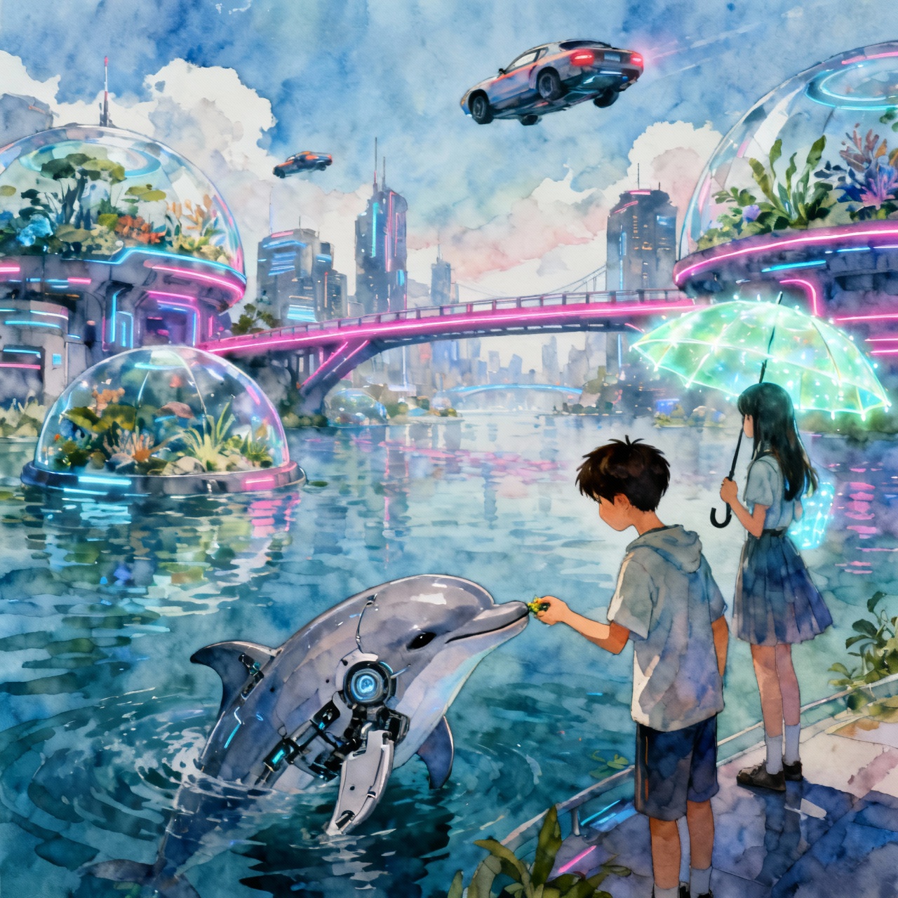 Futuristic cities